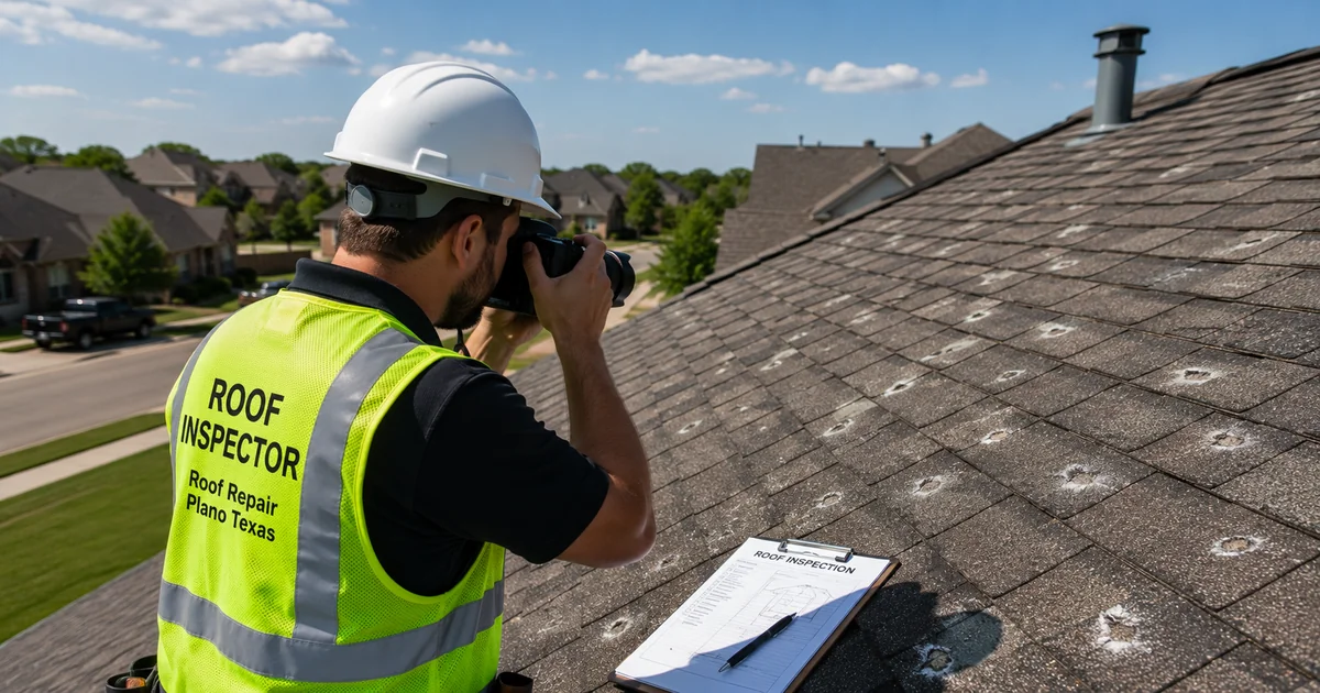 Roof insurance claim assistance Plano TX